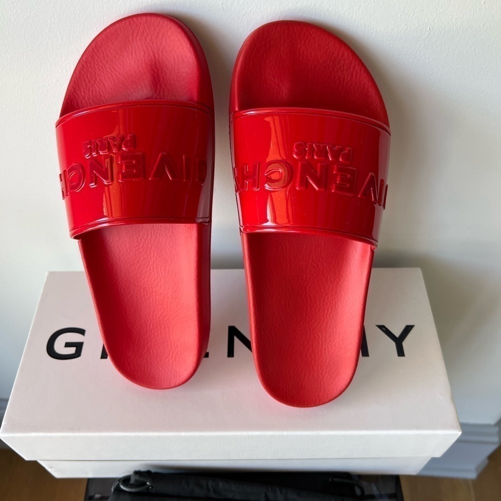 Givenchy Pool Slide Sandals - Picture 1 of 11